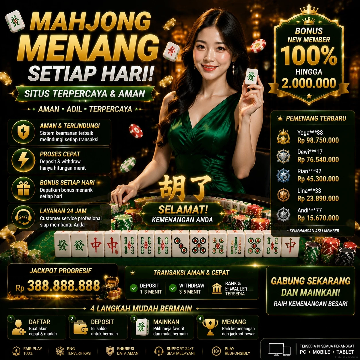 Mengulas Keunggulan Aplikasi di Situs rajavegas