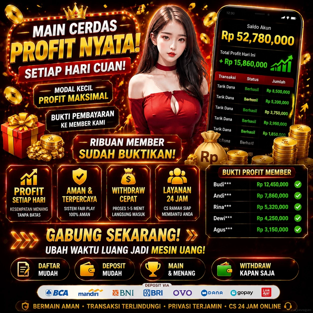 Keunggulan rajavegas di Pasar Aplikasi Android Indonesia